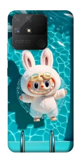 Чехол на Realme Narzo 50A Labubu in the pool ver.2 фото 1 из 1