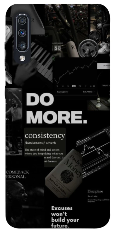 Чохол на Samsung Galaxy A70 (A705F) Do more фото 1 з 1