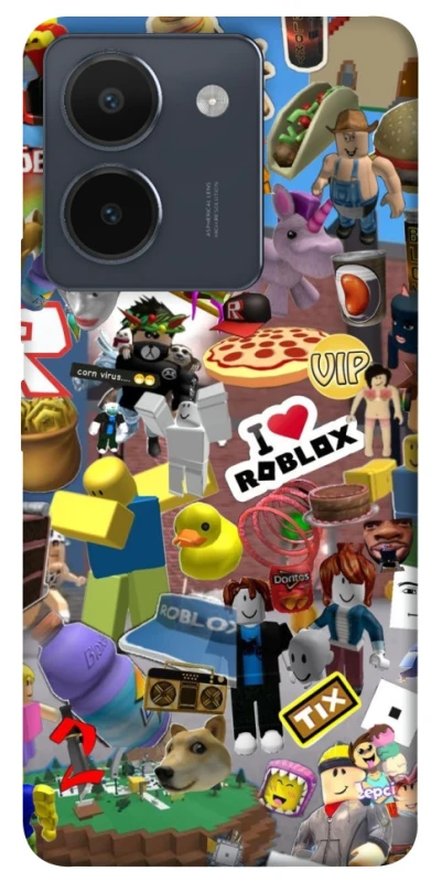 Чохол на Vivo Y36 Roblox collage ver.5 фото 1 з 1
