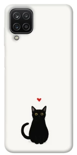 Чохол на Samsung Galaxy A12 cat in love фото 1 Чохол на Samsung Galaxy A12 cat in love фото 1 з 1