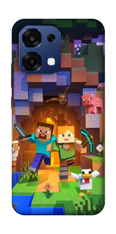 Чехол на Oppo A6 Pro 4G/5G Minecraft game фото 2 из 2