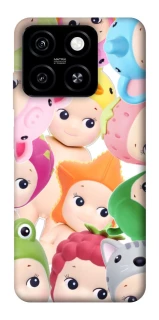 Чехол на ZTE Blade A55 4G Fruit-Zoo Kaleidoscope фото 1 из 1