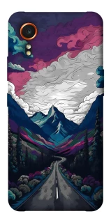 Чехол на Samsung Galaxy Xcover7 Нарисованные горы фото 1 из 1