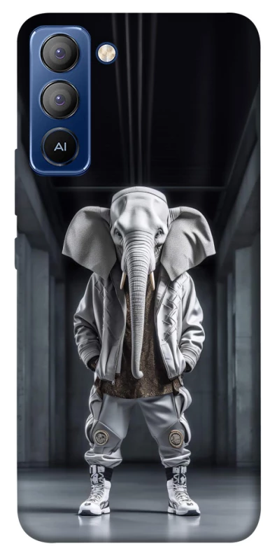 Чохол на TECNO Pop 5 LTE Слон v2 фото 1 з 1