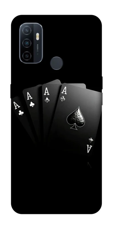 Чохол на Oppo A53 / A32 / A33 Black Cards фото 1 Чохол на Oppo A53 / A32 / A33 Black Cards фото 1 з 1