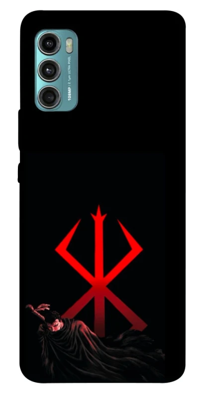 Чохол на Motorola Moto G60 Berserk Red Logo фото 1 з 1