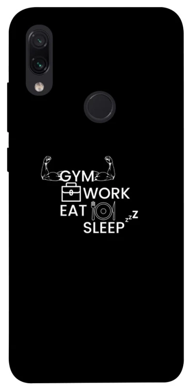 Чехол на Xiaomi Redmi Note 7 / Note 7 Pro / Note 7s Gym v2 фото 1 из 1