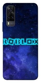 Чохол на Vivo Y31 Roblox Space Logo Blue фото 1 з 1