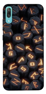 Чехол на Huawei Y6 Pro (2019) Огненые руны фото 1 из 1