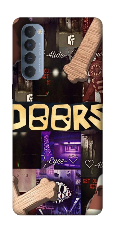 Чохол на Oppo Reno 4 Pro Roblox doors dark mode фото 1 з 1