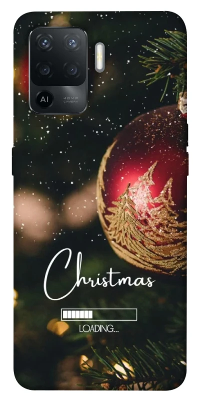 Чохол на Oppo Reno 5 Lite Christmas Loading ver.2 фото 1 з 1
