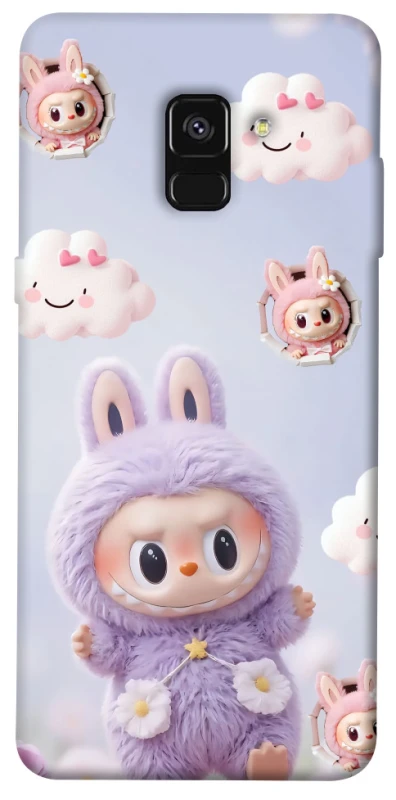 Чохол на Samsung A530 Galaxy A8 (2018) Labubu & clouds фото 1 з 1