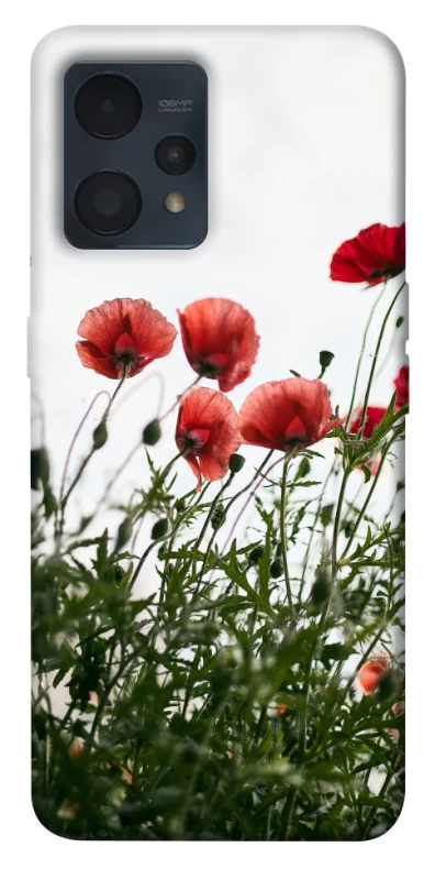 Чохол на Realme 9 4G / 9 Pro+ Поле маків фото 1 з 1