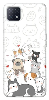 Чехол на Oppo A72 5G / A73 5G Funny Pets фото 1 из 1