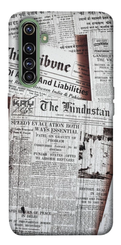 Чохол на Realme X50 Pro Газети фото 1 з 1