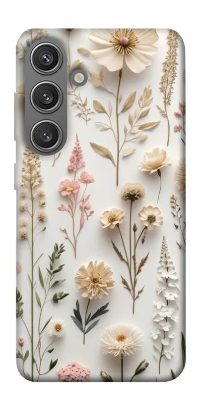 Чохол на Samsung Galaxy S24 FE Floral design ver.1 фото 1 з 1