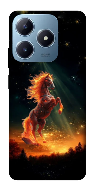 Чохол на Realme C63 Red Fire Horse ver.2 фото 1 з 1