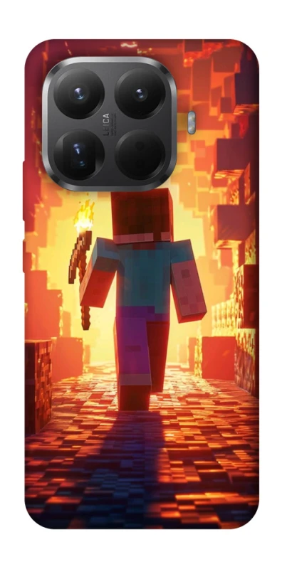 Чохол на Xiaomi 15T Pro Minecraft adventure фото 1 з 1