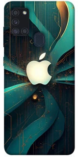 Чохол на Samsung Galaxy A21s Apple logo ver.4 фото 1 з 1
