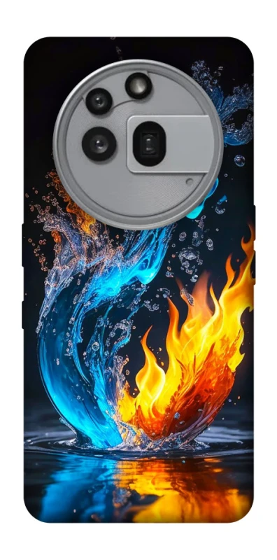 Чехол на Nothing Phone (3a) Pro Water And Fire фото 1 из 1
