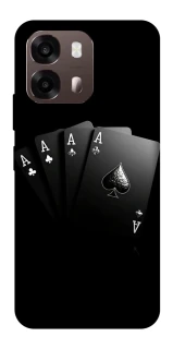 Чохол на Oppo A6 Black Cards фото 1 з 2