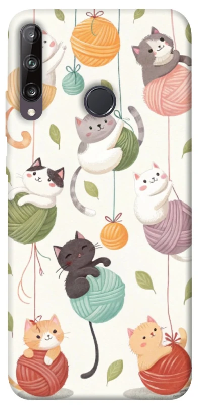 Чохол на Huawei P40 Lite E Funny Kittens фото 1 з 1