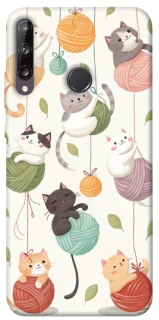 Чохол на Huawei P40 Lite E Funny Kittens фото 1 з 1