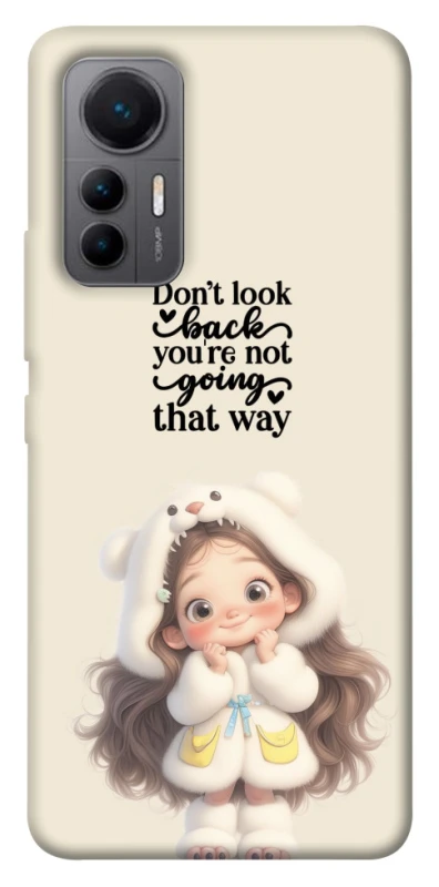 Чехол на Xiaomi 12 Lite Don't look back фото 1 из 1