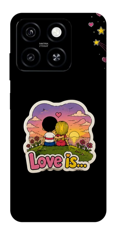 Чохол на ZTE Blade A55 4G Love is ver.5 фото 1 з 1