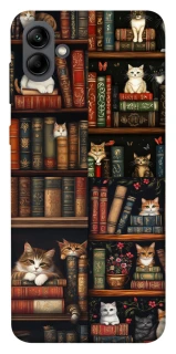 Чохол на Samsung Galaxy A04 Cats & Books фото 1 з 1