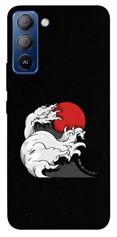 Чохол на TECNO Pop 5 LTE Хвилі Японії v2 фото 1 з 1