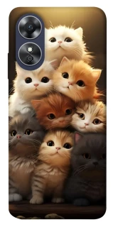 Чехол на Oppo A17 Чехол Kittie Love v2 фото 1 из 1