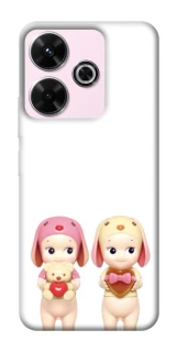 Чохол на Xiaomi Poco M6 4G Puppy Love Duo фото 1 з 1