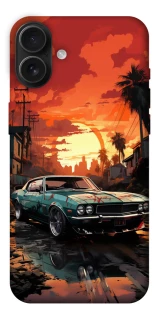 Чохол на Apple iPhone 16 Plus Car at sunset фото 1 з 1