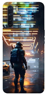 Чехол на Oppo A91 Cyber character фото 1 из 1