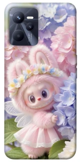 Чохол на Realme C35 Labubu & Flowers ver.1 фото 1 з 1