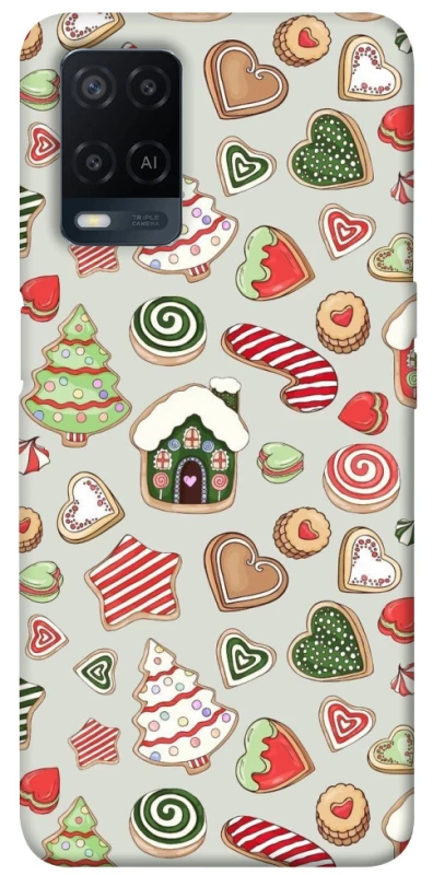 Чехол на Oppo A54 4G Новогодний v7 фото 1 из 1