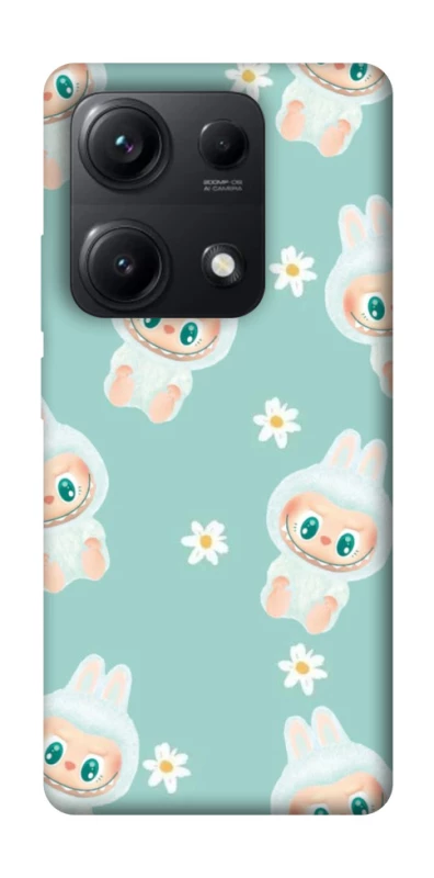 Чохол на Xiaomi Redmi Note 14S Labubu Green фото 1 з 1