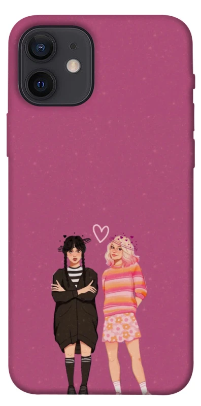 Чохол на Apple iPhone 12 (6.1") Raven & Rainbow Wednesday фото 1 з 1