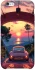 Чехол на Apple iPhone 6/6s plus (5.5") Porsche at sunset фото 1 из 1