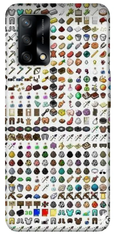 Чохол на Oppo A74 4G Minecraft v2 фото 1 з 1