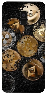 Чехол на Samsung A530 Galaxy A8 (2018) Many coins v2 фото 1 из 1