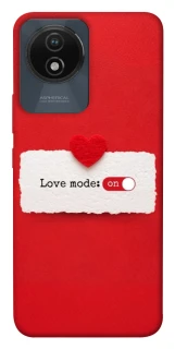 Чохол на Vivo Y02 Love Mode ON фото 1 з 1