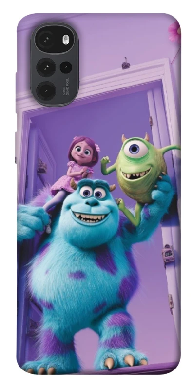 Чохол на Motorola Moto G22 Monsters friends фото 1 з 1