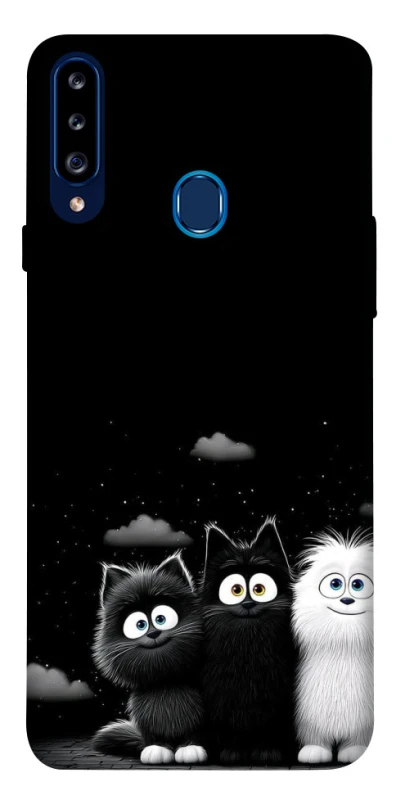 Чохол на Samsung Galaxy A20s Three Cats фото 1 з 1