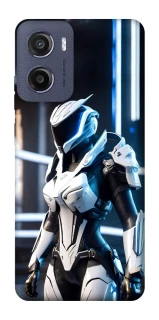 Чехол на Motorola Moto E15 Cyber space girl ver.6 фото 1 из 1