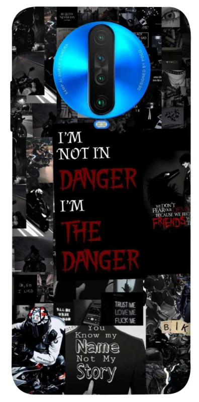 Чохол на Xiaomi Poco X2 Danger collage фото 1 з 1