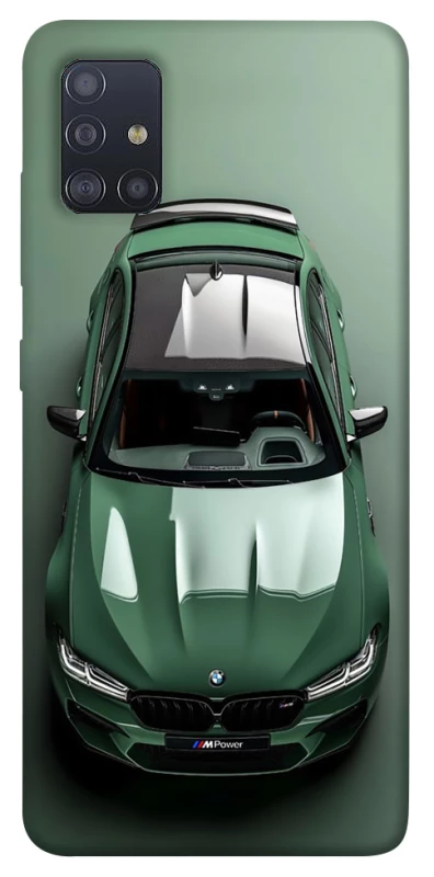 Чехол на Samsung Galaxy M51 BMW green фото 1 из 1