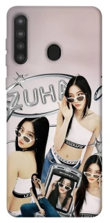 Чехол на Samsung Galaxy A21 Kazuha v2 - LE SSERAFIM фото 1 из 1