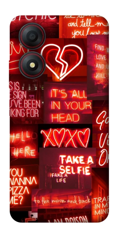 Чохол на ZTE Blade A34 4G Love collage ver.7 фото 1 з 1